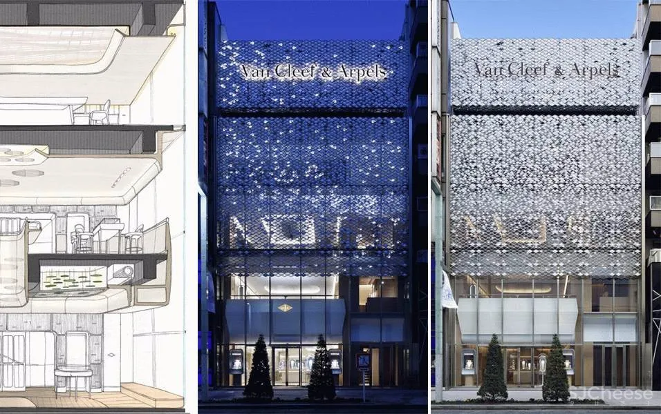 Jouin Manku:法国奢侈品牌 Van Cleef & Arpels精品店设计