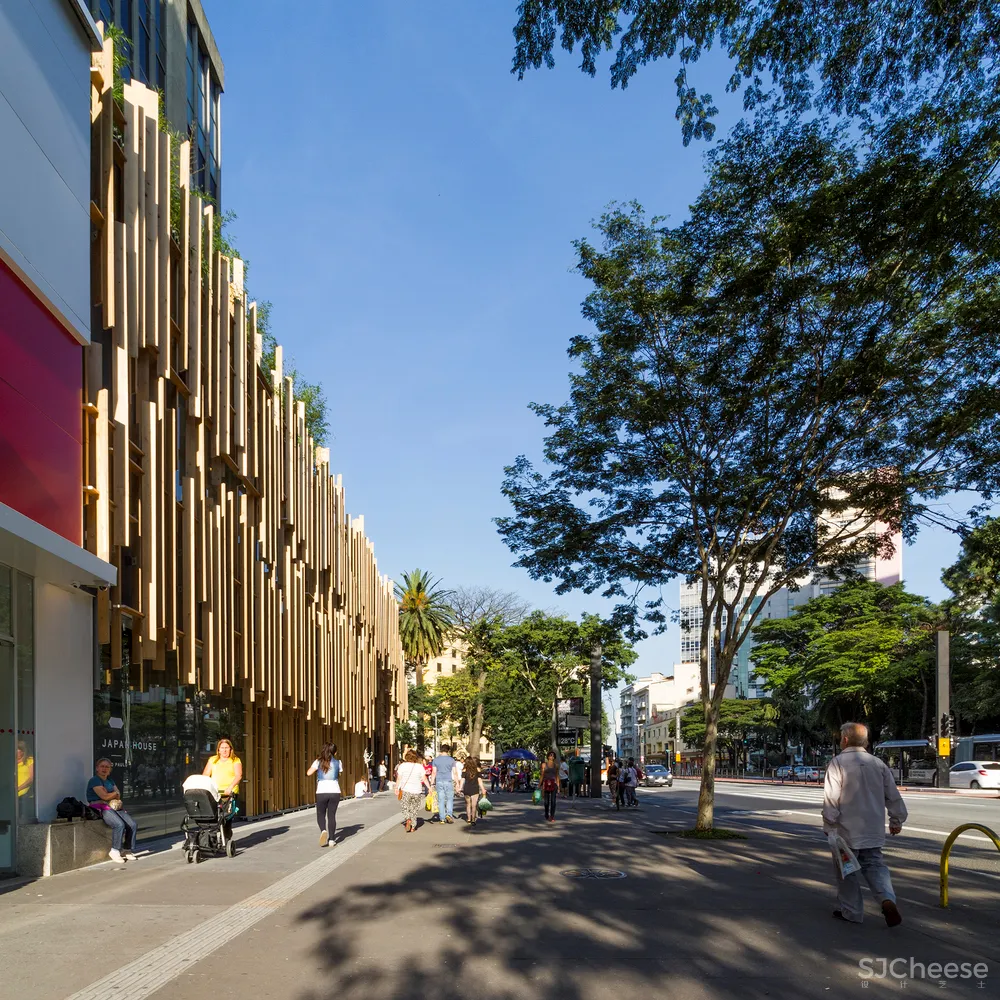 隈研吾+FGMF 新作“圣保罗日本屋”,将巴西和日本的传统材料融合