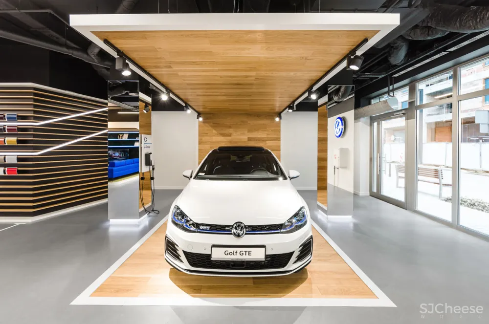 mode:lina™ Designs a New Volkswagen Showroom for Polish Market