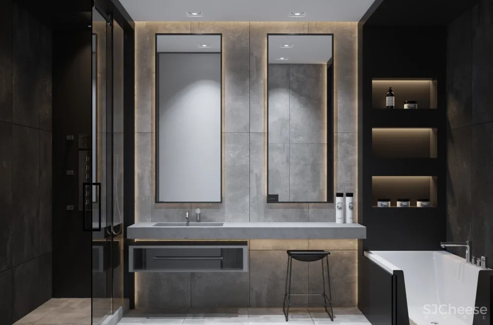 国外高级灰家庭住宅设计 | U-Style 首