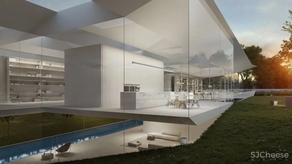 1500m² 大别墅,极简大师这样打造,美竟如此纯粹