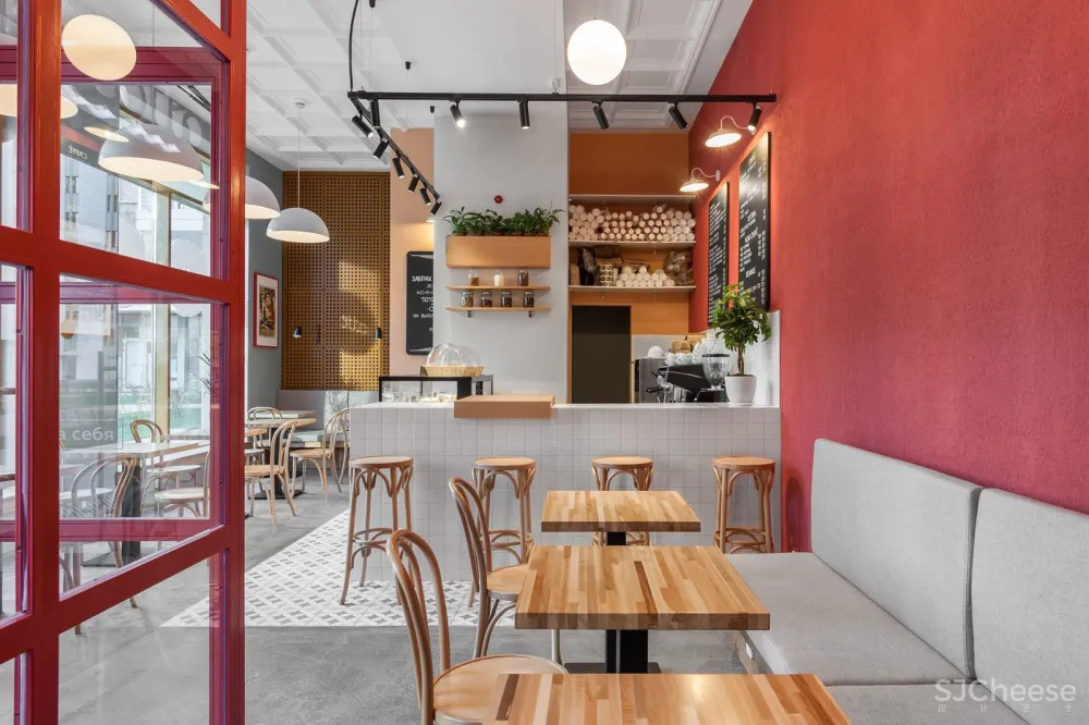莫斯科48m²Cotto罗马风格咖啡店 | Small Studio 首