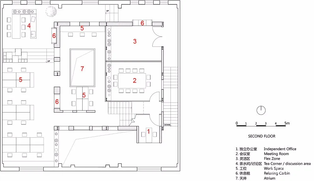 清新海狸工坊办公空间 | 张淼建筑设计事务所 首