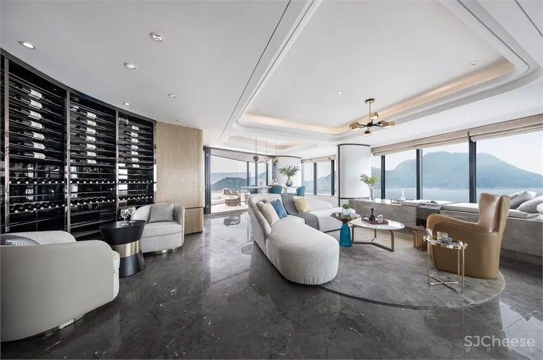 31设计:三亚鸿洲天玺顶层豪宅设计