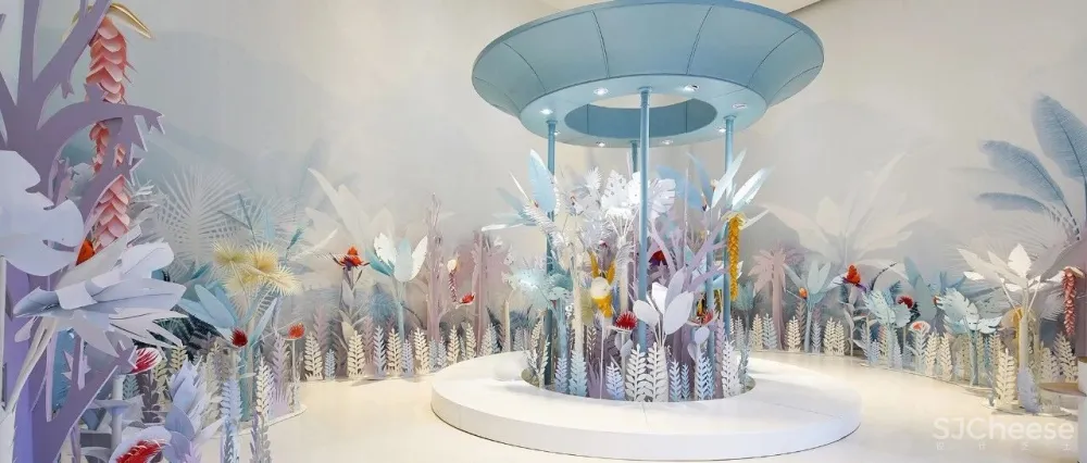 新作 | 唯美童梦 售楼处打造成梦幻十足的主题乐园 首