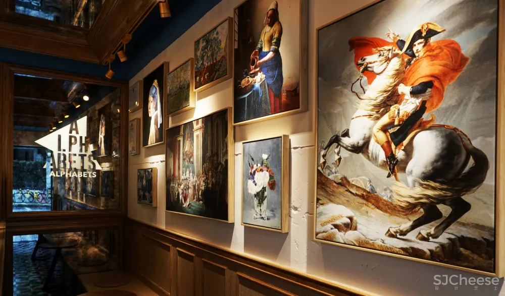 Alphabets coffee 欧式质感小众咖啡店 | 福木设计