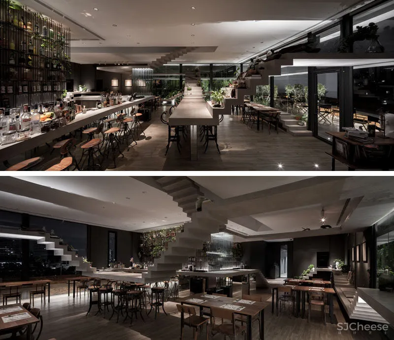 无处可去,泰国曼谷Nowhere酒吧餐厅设计