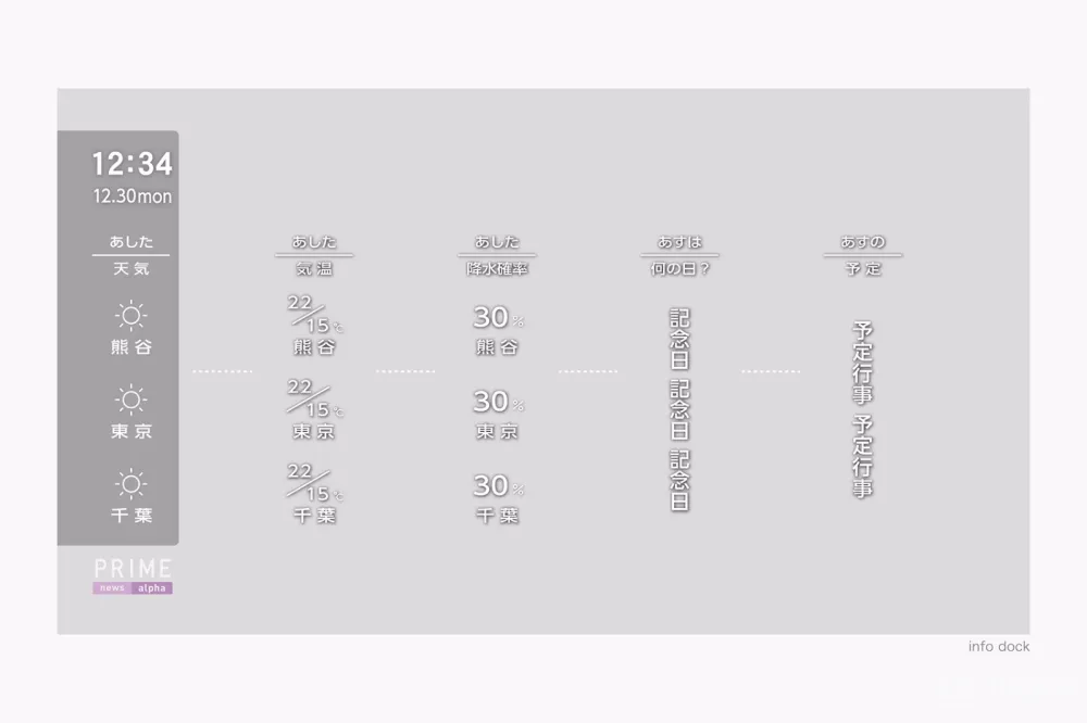 nendo:富士电视台PRIME新闻品牌形象打造 首