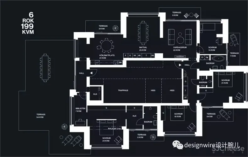 OMA:斯德哥尔摩Norra Tornen居住空间设计