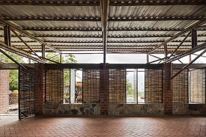 Tepetzintan村镇生产学校，墨西哥 / Rural Digital Baccalaureate No. 186 + Comunal: taller de arquitectura