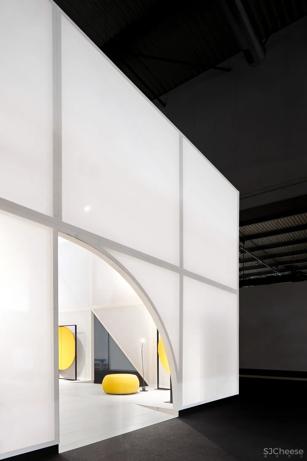 2 booths for arper salone del mobile 2017 milano