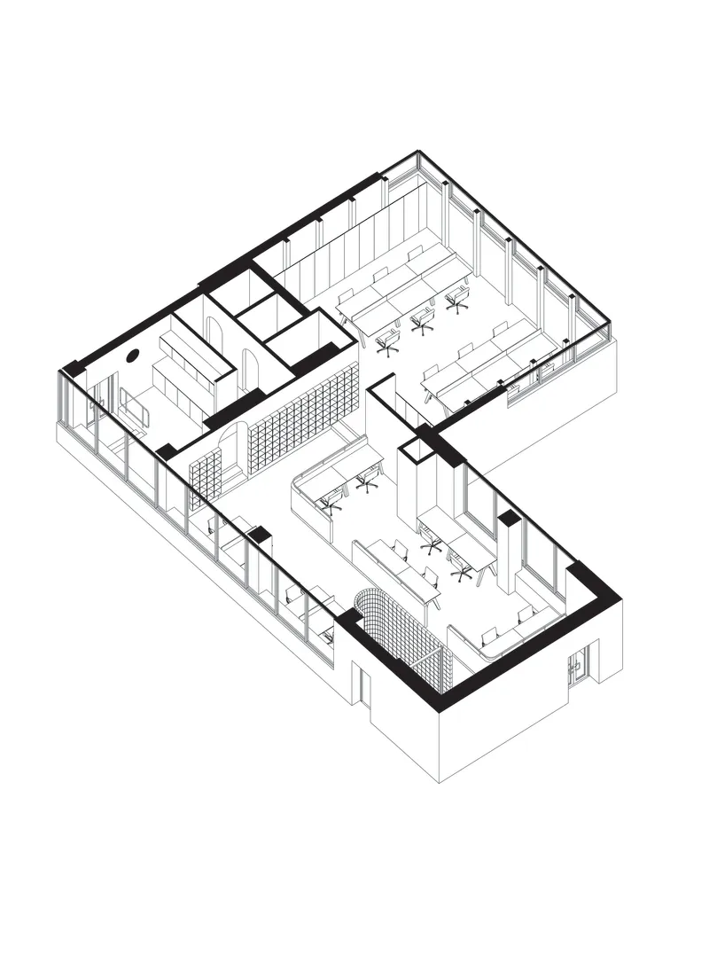 VIZOR游戏公司明斯克上世纪苏联风办公室设计