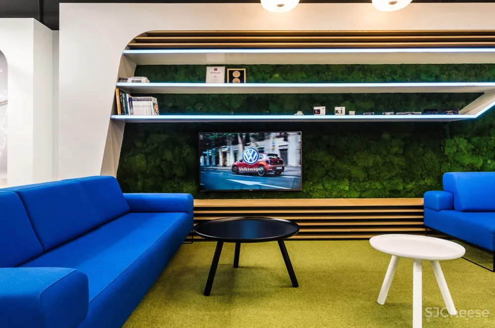 mode:lina™ Designs a New Volkswagen Showroom for Polish Market