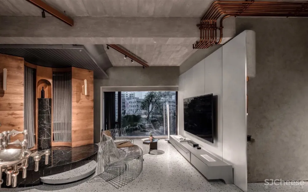 仅 89m² 的房子,如何打造出未来艺术的高级感 首