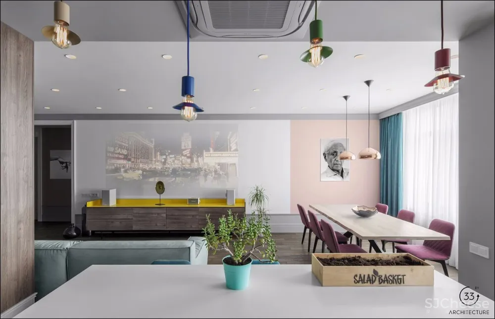 充满活力色彩的公寓 | 33design
