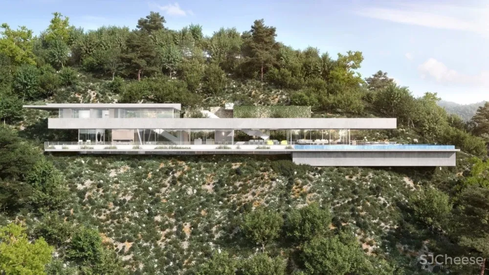 1500m² 大别墅,极简大师这样打造,美竟如此纯粹