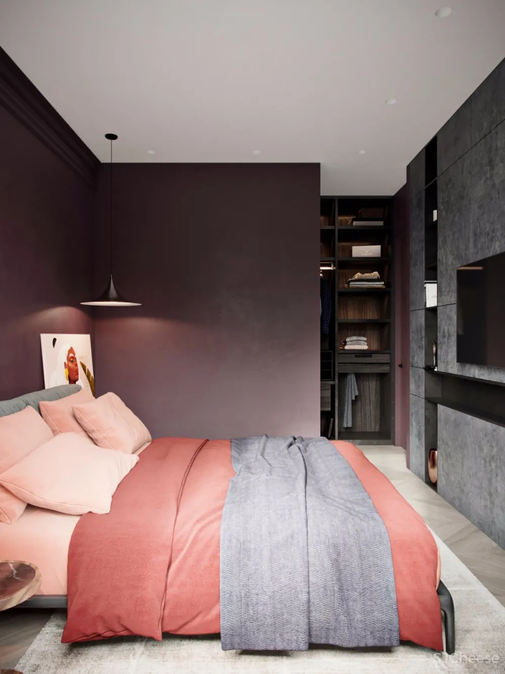 “活力优雅”90㎡极简风家庭公寓 | Monet vs Manet 首