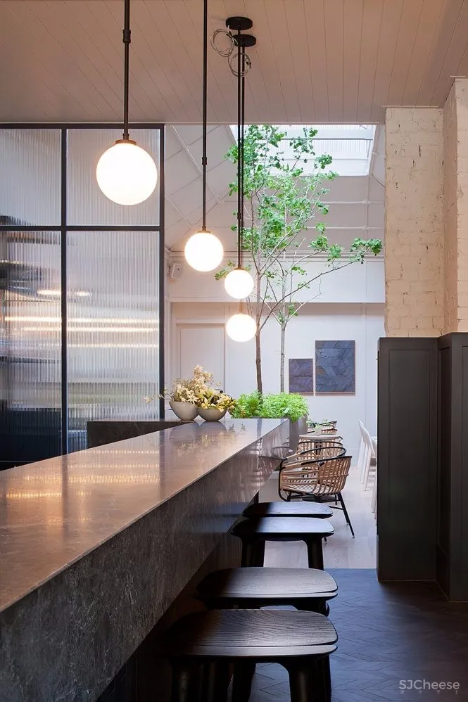 墨尔本极富自然气息的餐厅设计 | Hecker Guthrie