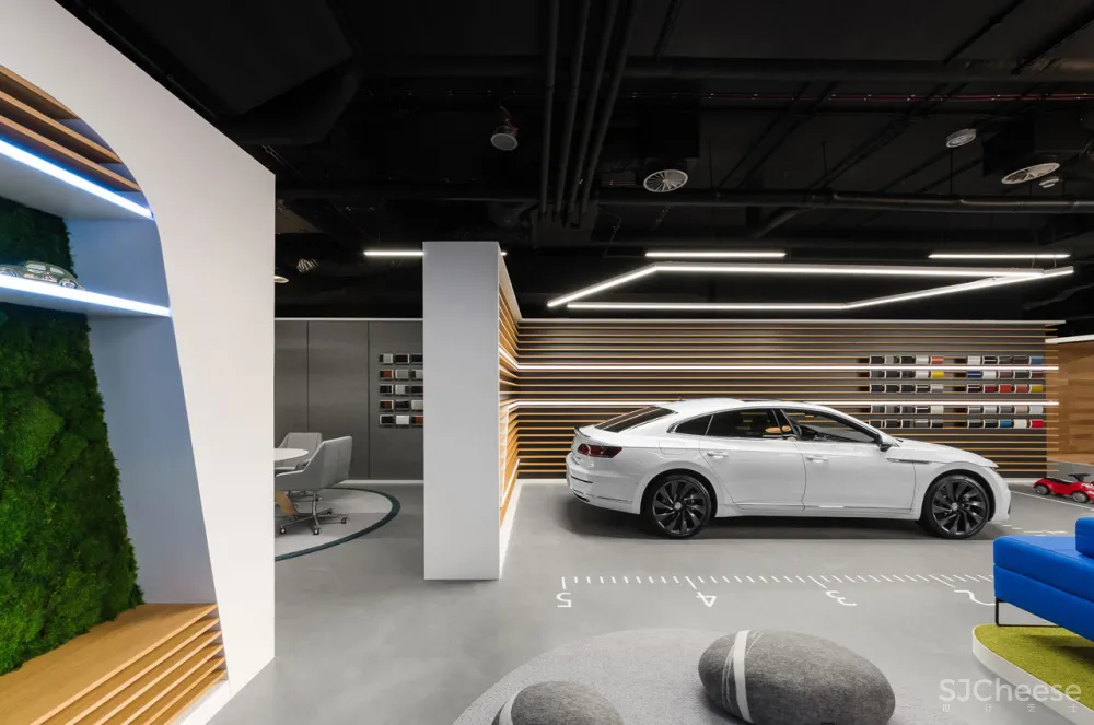 mode:lina™ Designs a New Volkswagen Showroom for Polish Market