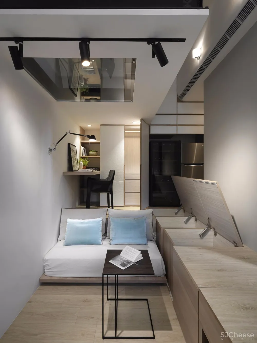 28㎡打造应有尽有的窝心宅 | 馥阁设计