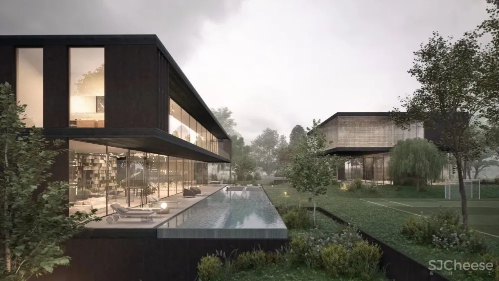 1500m² 大别墅,极简大师这样打造,美竟如此纯粹