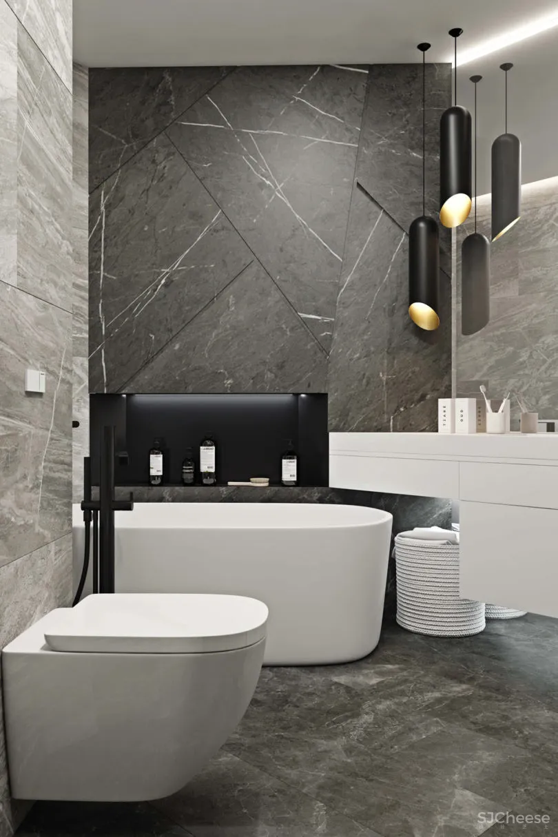 莫斯科Novoe Tushino极简主义现代公寓