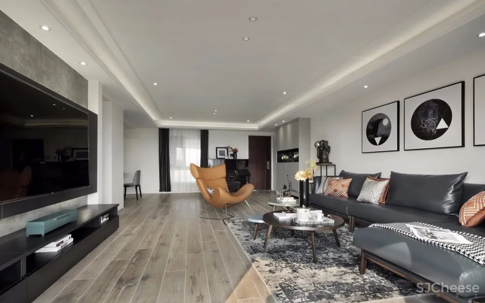 150㎡现代简约住宅 | 钟行建室内设计师事务所