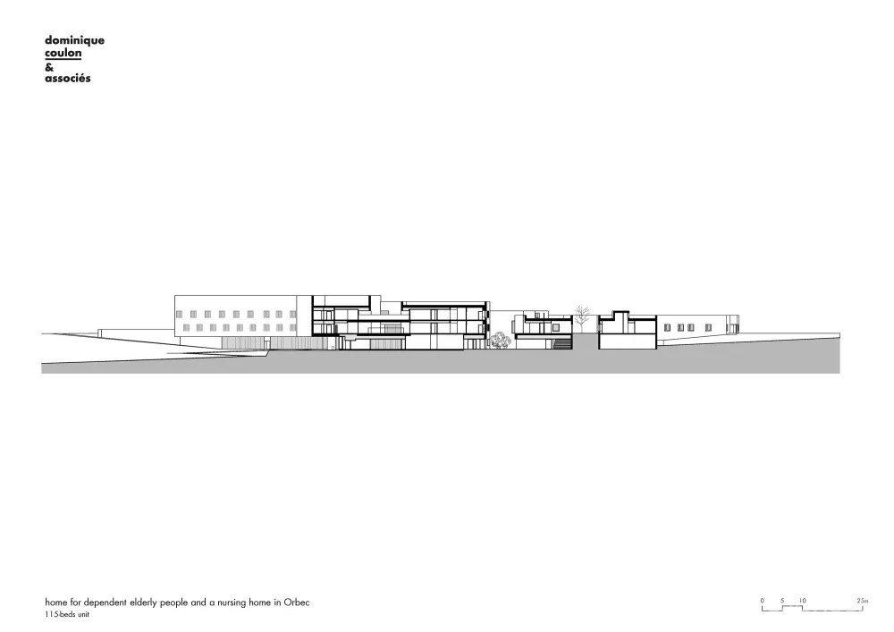 home for dependent elderly people and nursing home in orbec