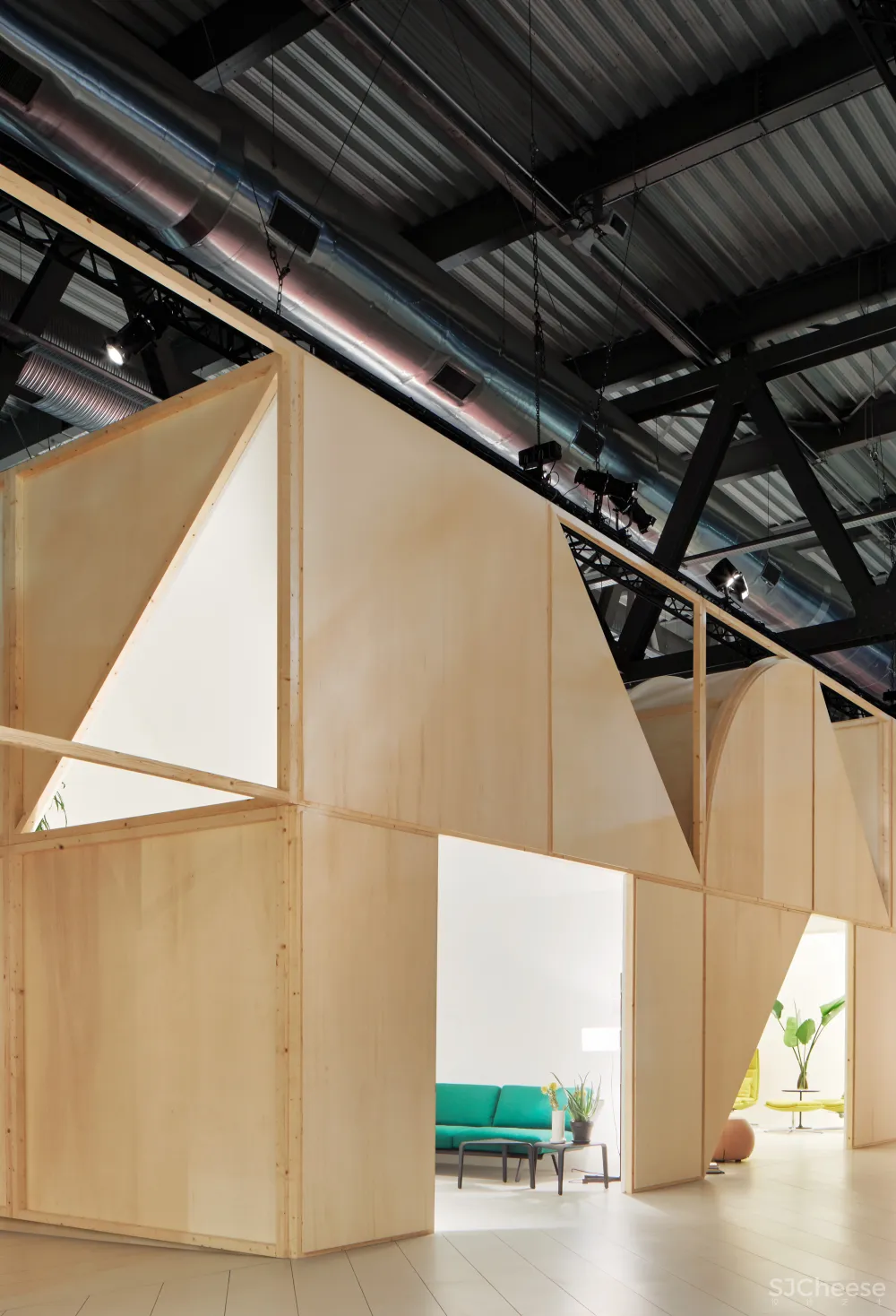 2 booths for arper salone del mobile 2017 milano