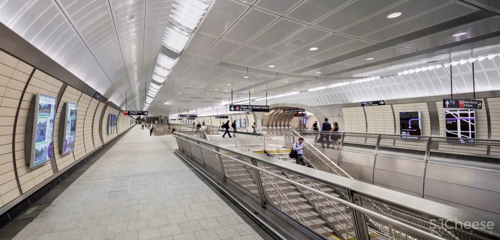 美国：地铁哈德逊庭院站