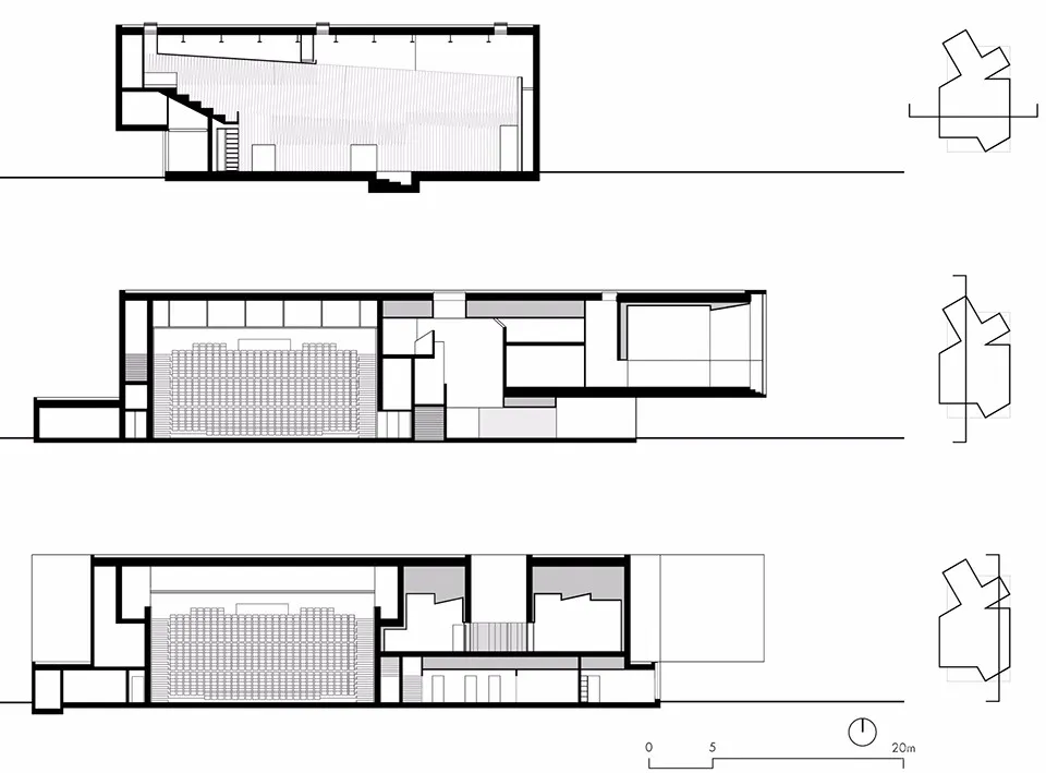 Dominique Coulon & associés:法国Allende表演厅和排练工作室 首