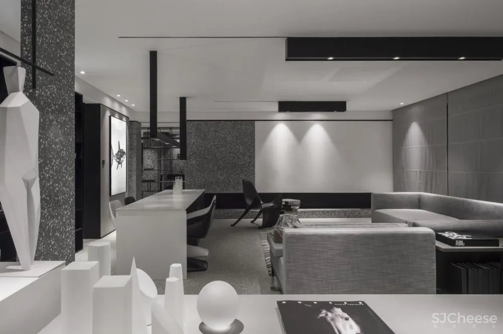 一然设计 | 黑白世界极简至极 首