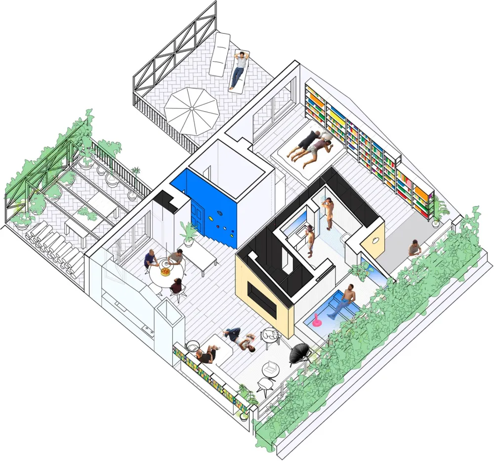G住宅，马德里 / gon Architects 首