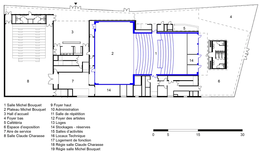 Jacques Carat剧院重建,法国 / Ateliers O-S Architectes