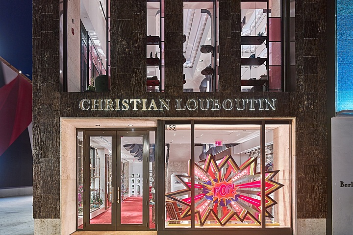 212box作品 | 树皮覆盖的Christian Louboutin精品店,与自然美感产生共鸣