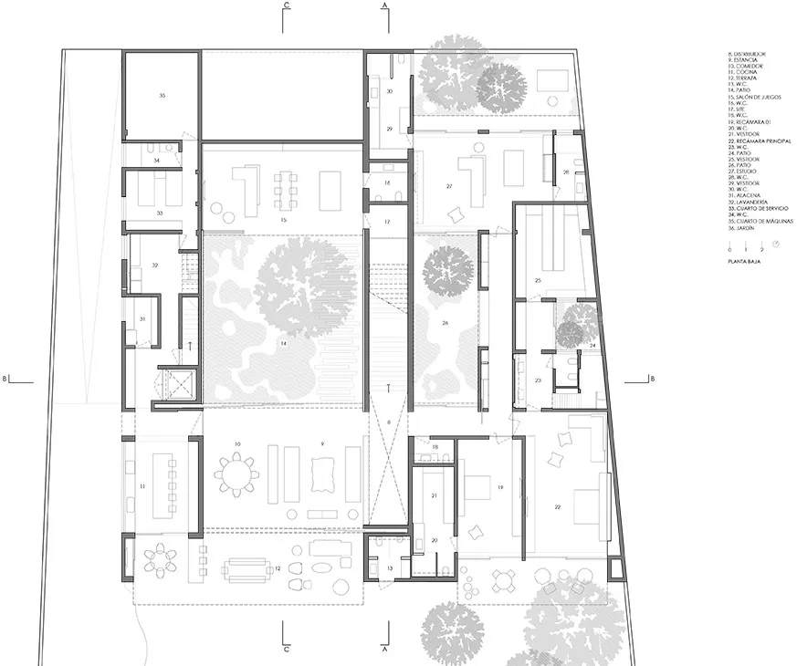 Alexanderson Arquitectos | 与自然的亲密接触 VR 花园别墅