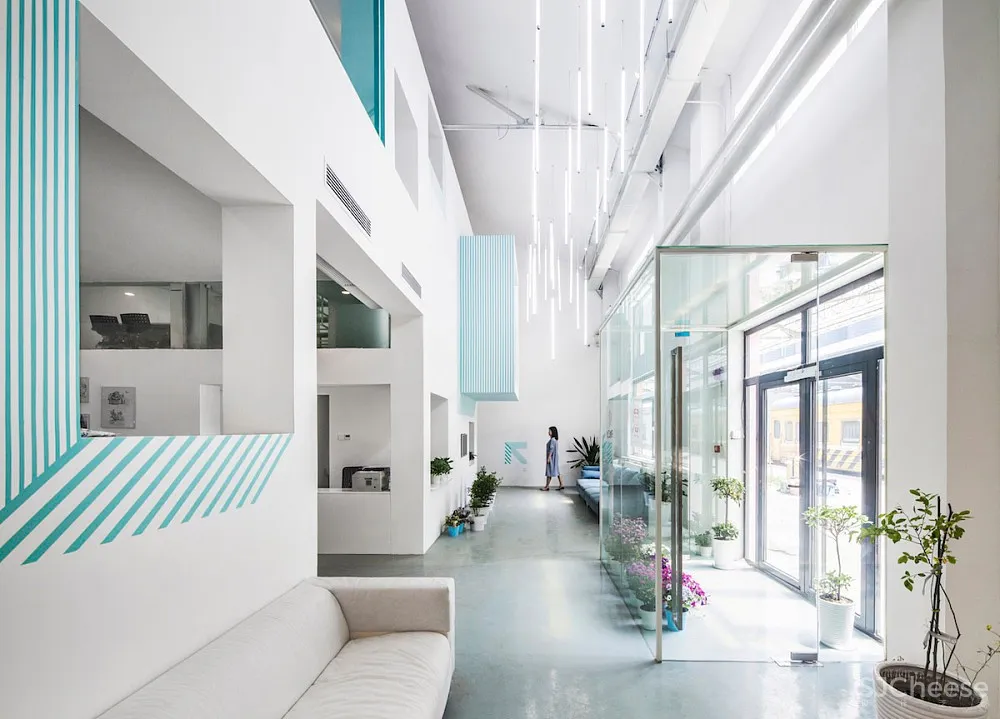 清新海狸工坊办公空间 | 张淼建筑设计事务所 首