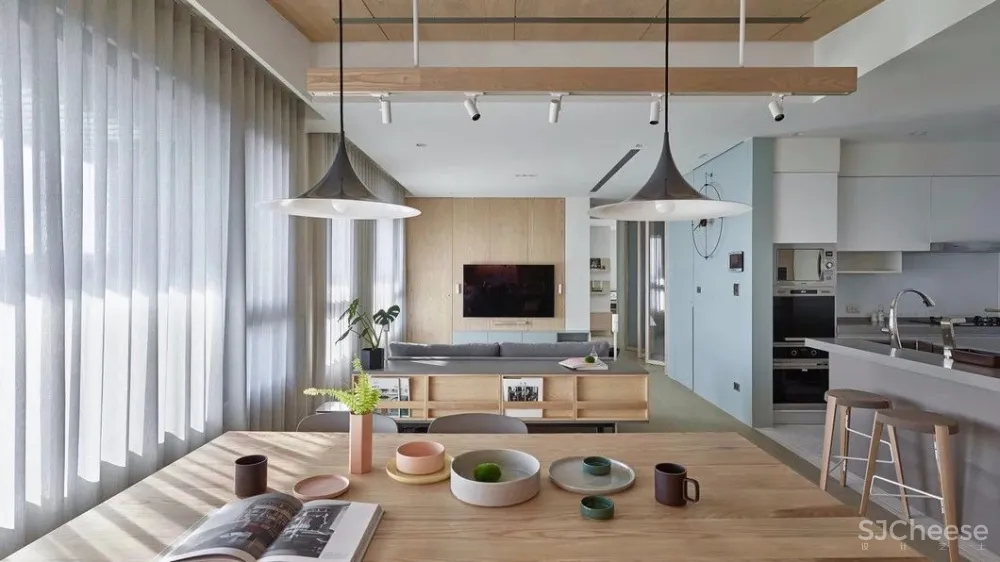 简单木色调丨刚刚好的温馨暖宅