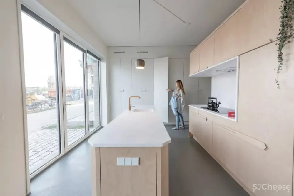 阿姆斯特丹北部一间45㎡小阁楼设计