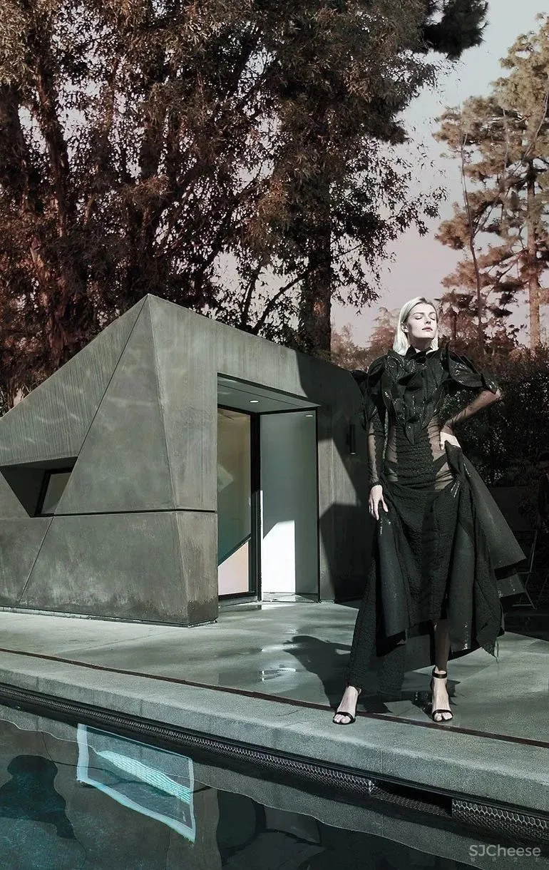 混凝土别墅设计 | 无可比拟的质感 首