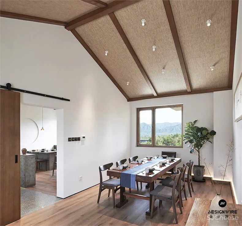 谜舍设计：三时享院餐饮空间设计