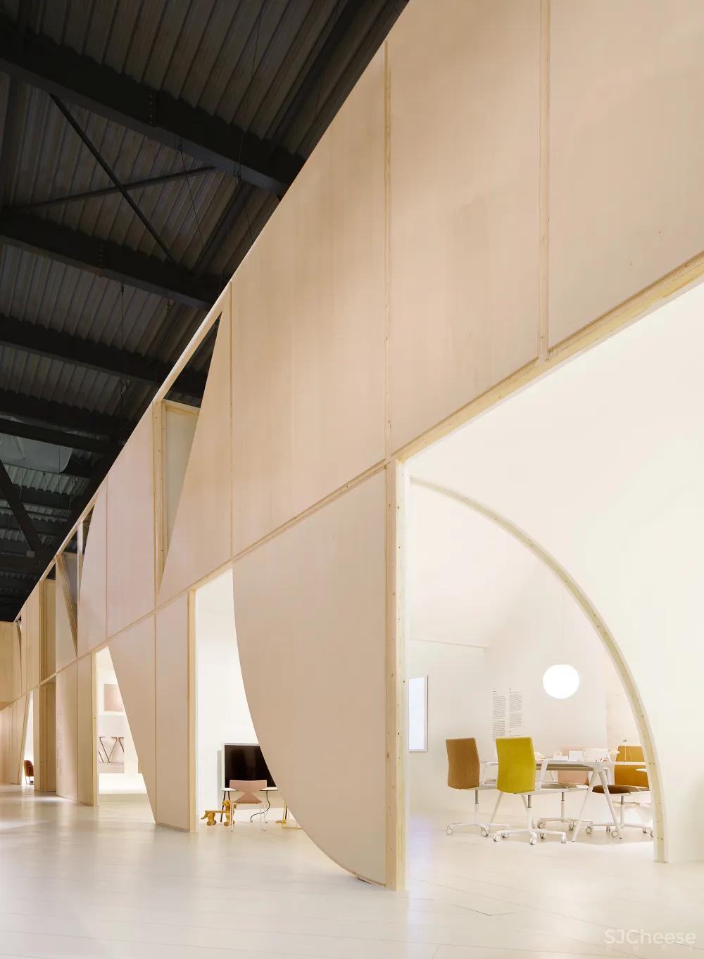 2 booths for arper salone del mobile 2017 milano