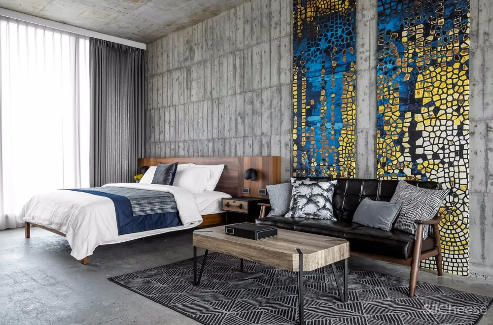 古朴与现代融合·木元素轻工感私宅 | UZ Interior Design 首