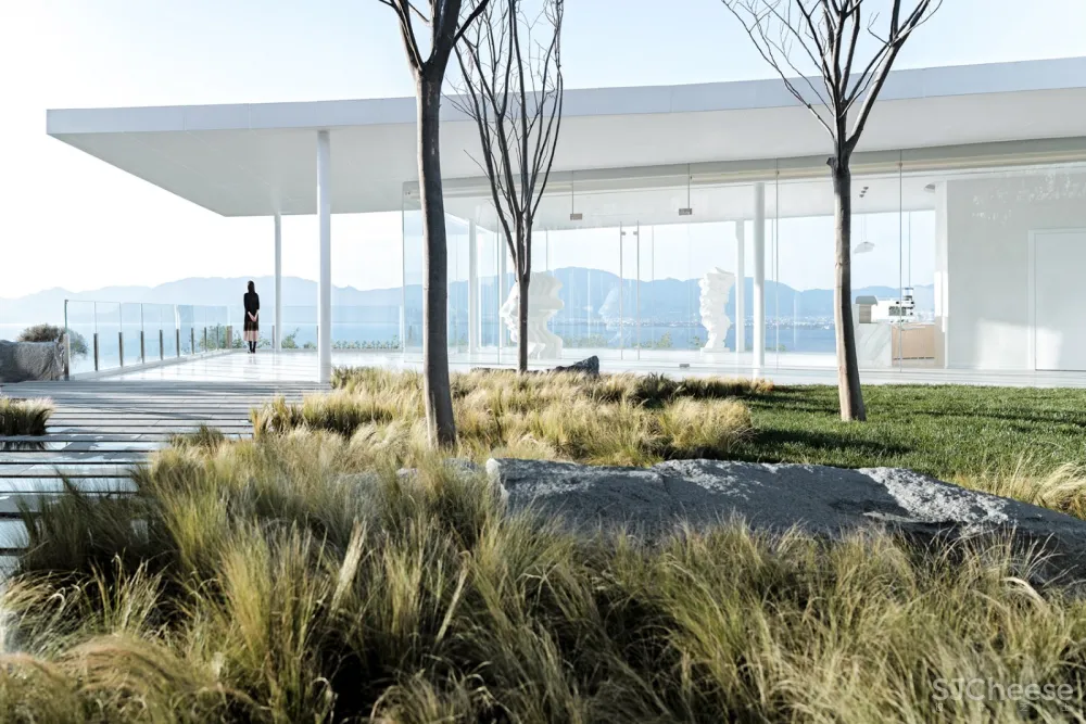 “云” – 云南抚仙湖万科艺术美学中心 / 承迹景观 首