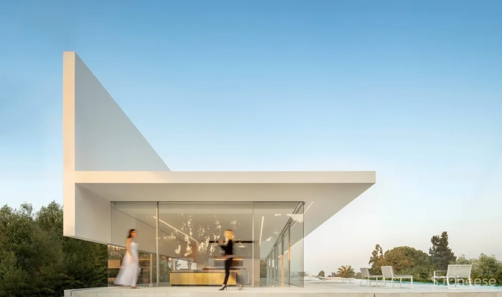 Fran Silvestre Arquitectos:远眺大海 Hofmann House 首