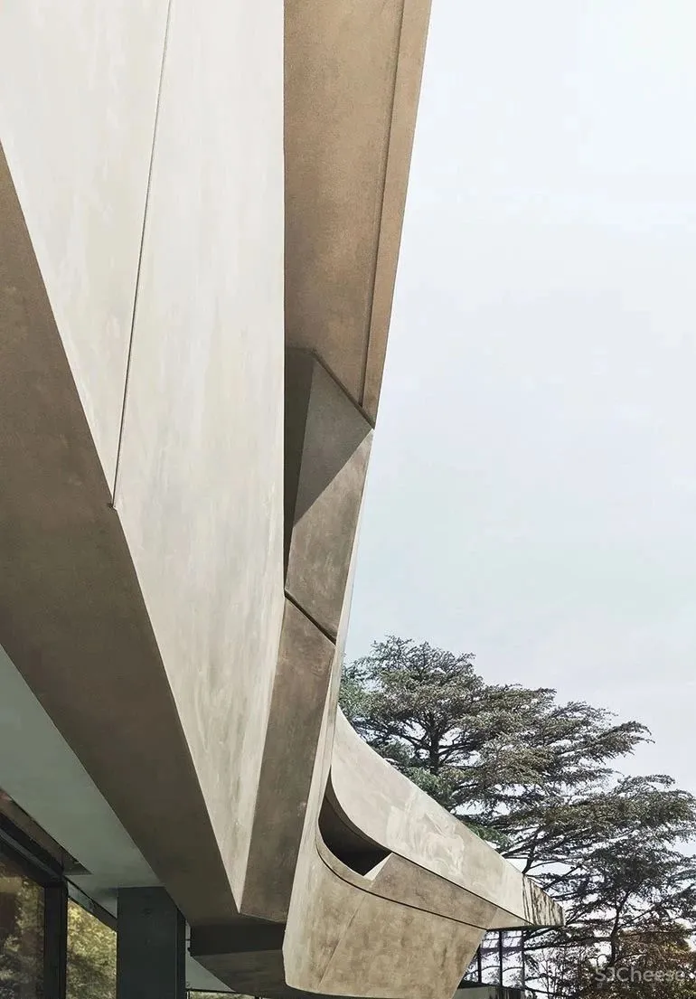 混凝土别墅设计 | 无可比拟的质感 首