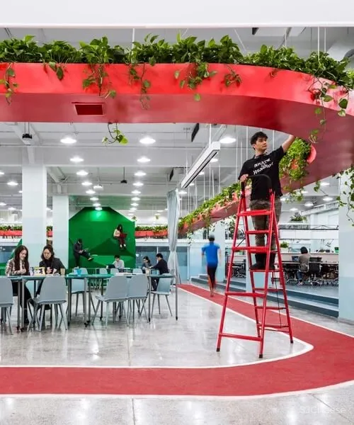 北京乐平公益基金会办公室设计