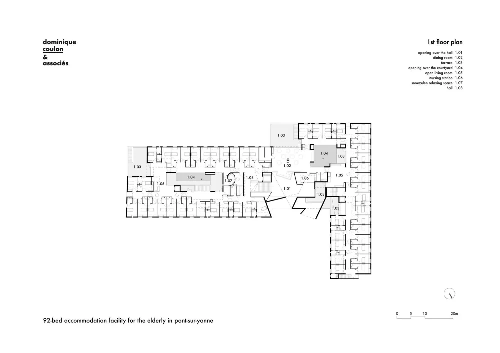 个床位的养老院 法国