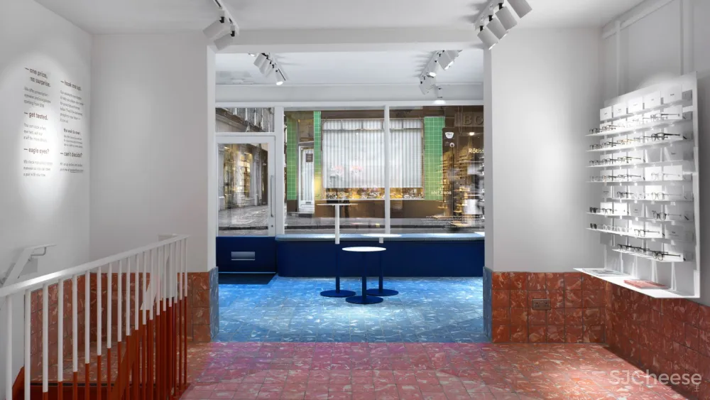 伦敦soho区:Ace & Tate眼镜店 首