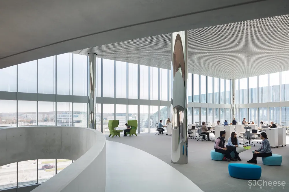 默克创新中心：持续发展的空间结构